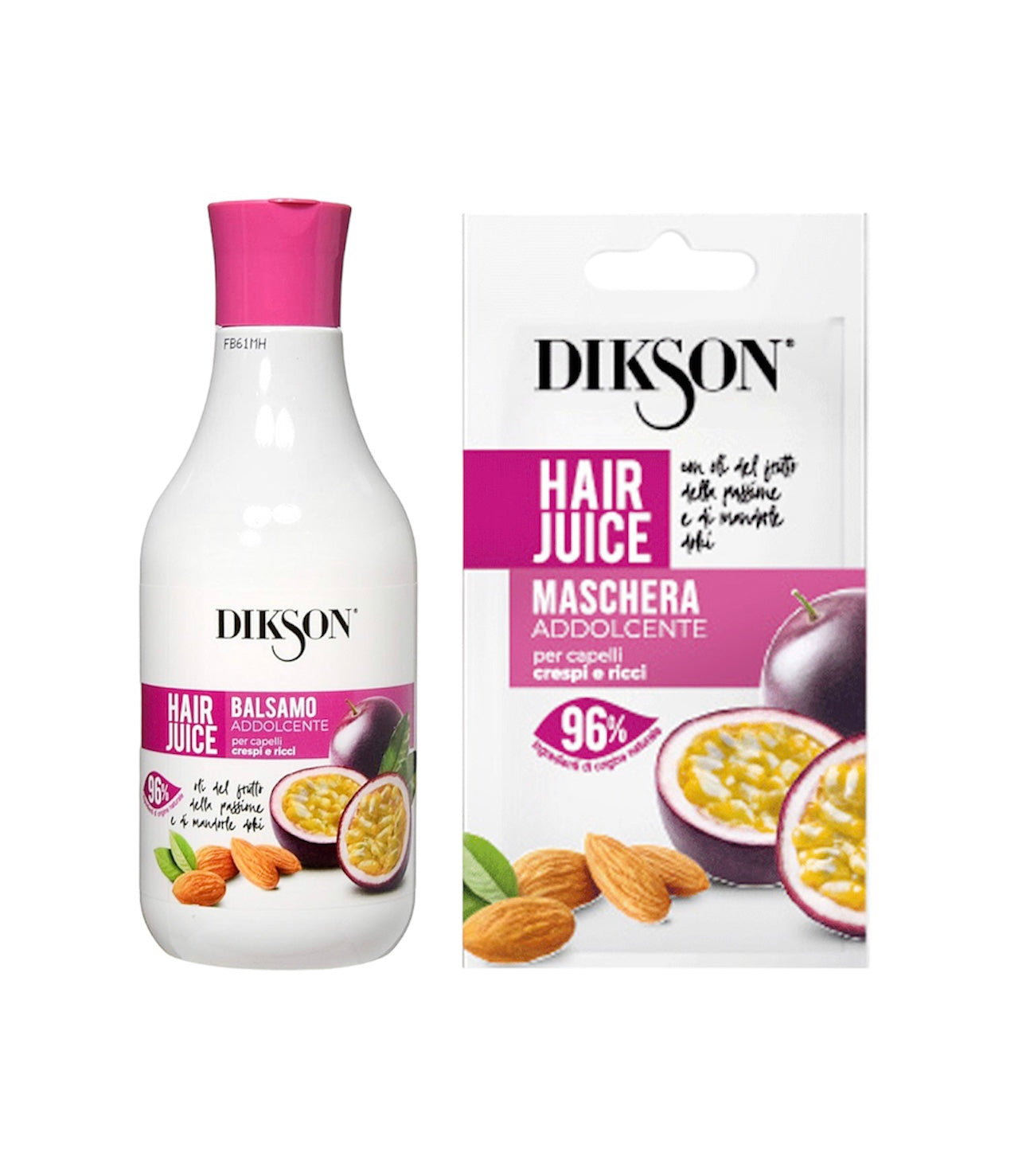 Balsamo Dikson 400 ml + Maschera Dikson 25 ml per capelli crespi e ricci